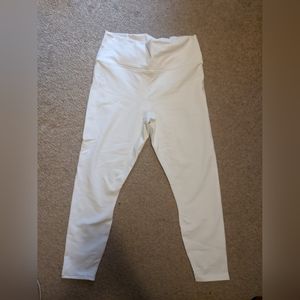 White Fabletics Leggings